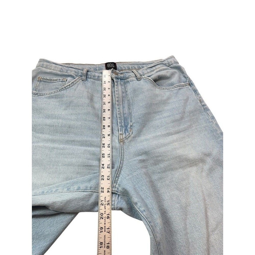 BDG Urban Outfitters High and Wide Leg Jeans Adult 34x28.5 Skater Grunge Denim - Picture 8 of 9